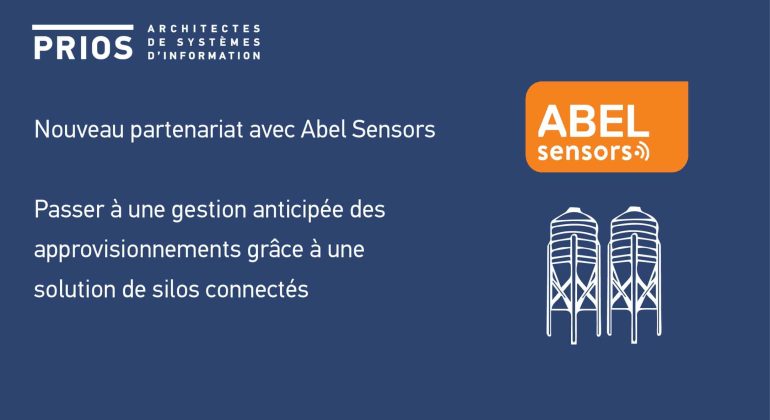 partenariat Abel Sensors et Prios pour l'erp PRIOS Agroalimentaire